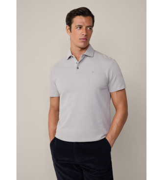 Hackett London Polo en serg gris