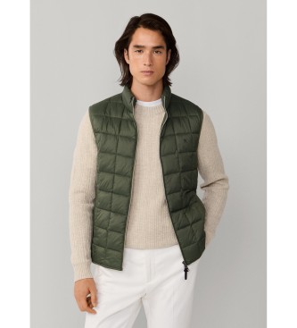 Hackett London Ultra Gilet Vest green