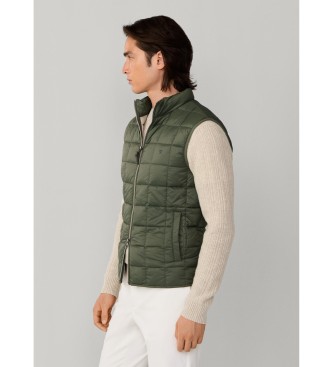 Hackett London Ultra Gilet Vest green