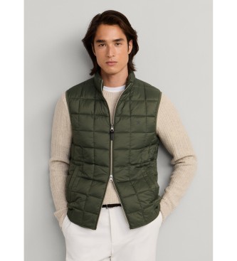 Hackett London Ultra Gilet Vest green