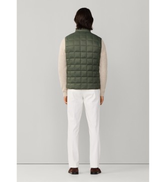 Hackett London Ultra Gilet Vest green
