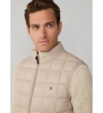 Hackett London Ultra Gilet Vest beige