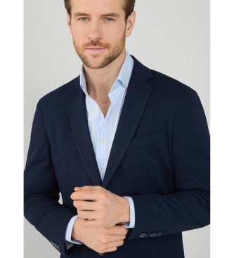 Hackett London Ultra Navy Pique Jacka