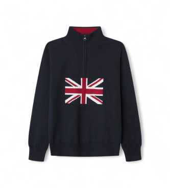 Hackett London Maglia Union Jack della Marina Militare