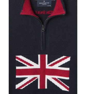 Hackett London Maglia Union Jack della Marina Militare