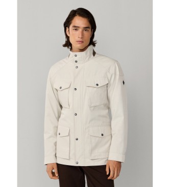 Hackett London Unlined Velospeed Jacket beige