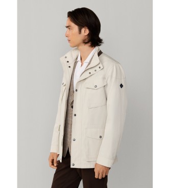 Hackett London Unlined Velospeed Jacket beige