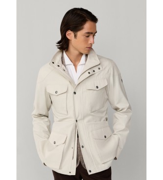 Hackett London Unlined Velospeed Jacket beige