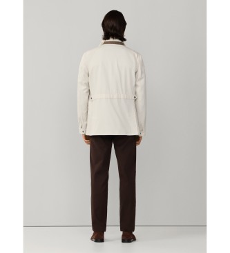 Hackett London Unlined Velospeed Jacket beige