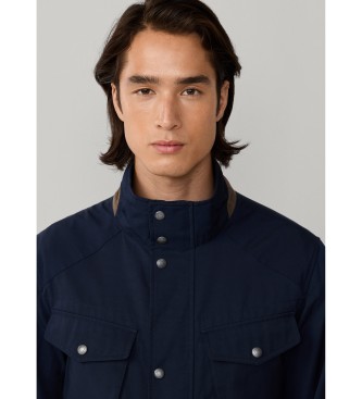 Hackett London Unlined Velospeed Jacket navy