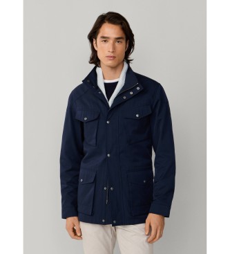 Hackett London Unlined Velospeed Jacket navy