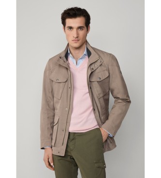 Hackett London Veste beige Velospeed