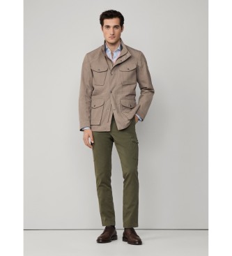 Hackett London Veste beige Velospeed