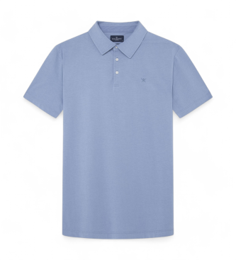 Hackett London Polo Washed Ss blue