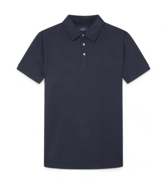 Hackett London Polo Washed Ss navy