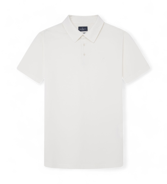 Hackett London Polo Washed Ss bianca