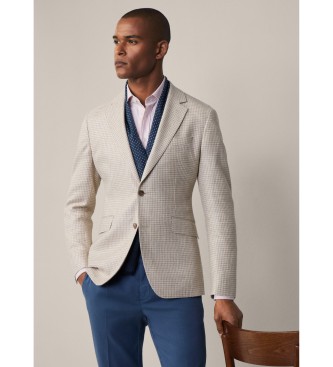 Hackett London Giacca grigia di Lin