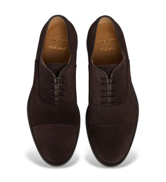 Hackett London Woking rjavi usnjeni čevlji oxford