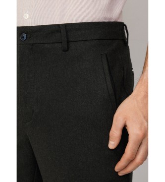 Hackett London Pantaln Cash Sloane negro