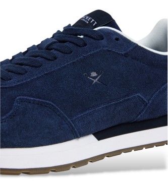 Hackett London Zapatillas de ante Vector Soft marino