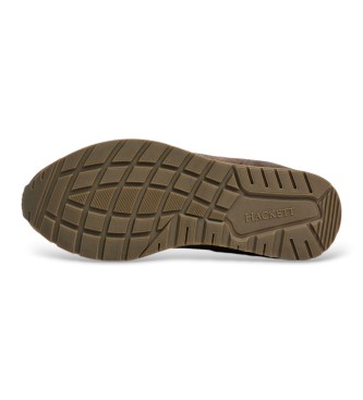 Hackett London Zapatillas de ante Vector Soft marrón