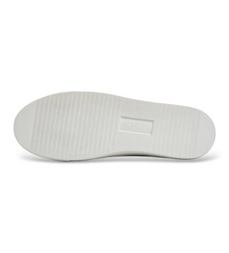 Hackett London Sneaker in camoscio Vision grigio