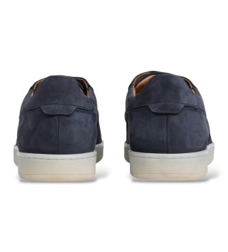 Hackett London Zapatillas nubuck brompton marino