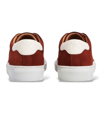 Hackett London Sneaker in pelle Idol Soft marrone chiaro