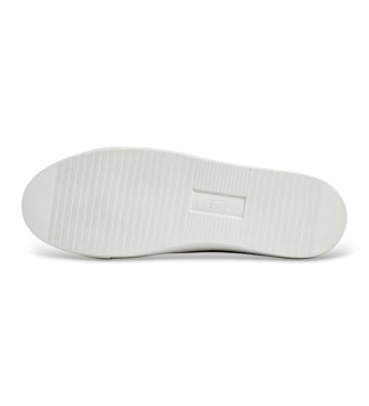 Hackett London Sneaker in pelle Vision Pebble blu navy