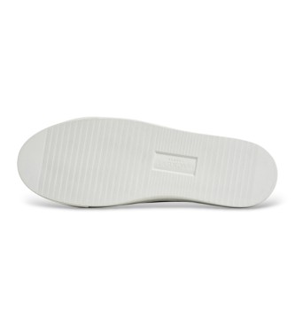 Hackett London Sneaker in pelle Vision Pebble marrone