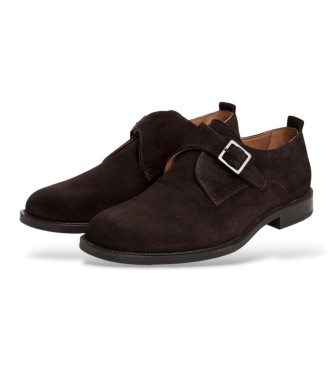 Hackett London Scarpe in camoscio Hampton marrone
