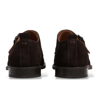 Hackett London Scarpe in camoscio Hampton marrone