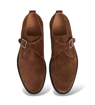 Hackett London Scarpe in camoscio Hampton marrone chiaro