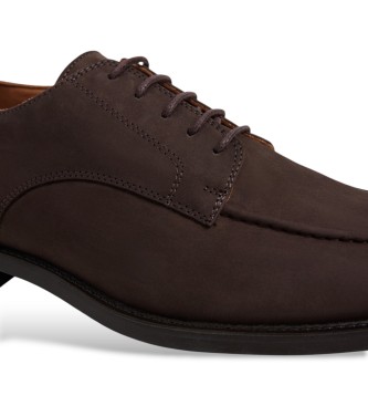 Hackett London Scarpe in nabuk Hampton marrone