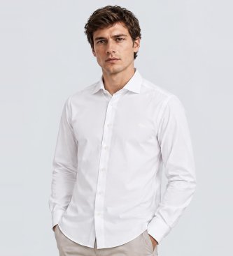 Harmont & Blaine Popeline-Stretch-Hemd Tin