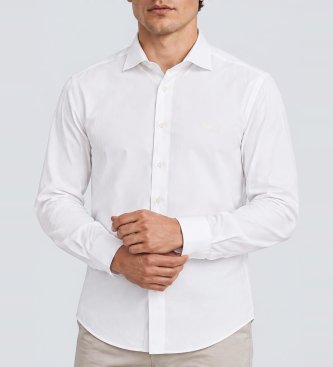 Harmont & Blaine Popeline-Stretch-Hemd Tin