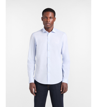 Harmont & Blaine Blue Stretch Shirt