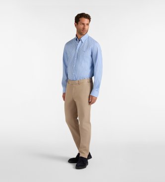 Harmont & Blaine Pantalon jogger taupe chiné
