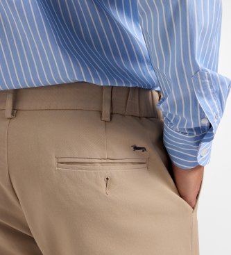 Harmont & Blaine Pantalon jogger taupe chiné