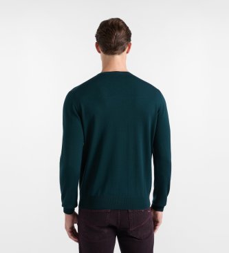 Harmont & Blaine Suéter Regular Fit verde escuro