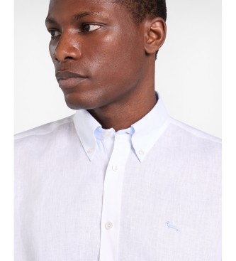 Harmont & Blaine Chemise blanche coupe r�guli�re en pur lin