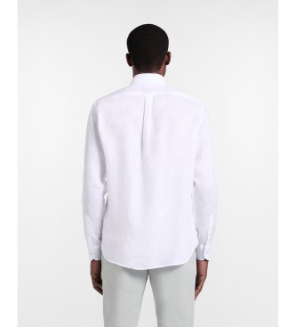 Harmont & Blaine Chemise blanche coupe r�guli�re en pur lin