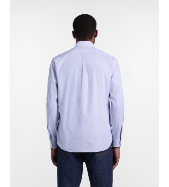 Harmont & Blaine Blue regular fit, fine striped shirt