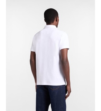Harmont & Blaine Basic hvid stretch-pique polo shirt