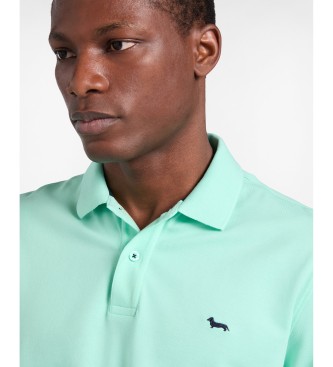 Harmont & Blaine Basic Stretch Pique Polo Turkis