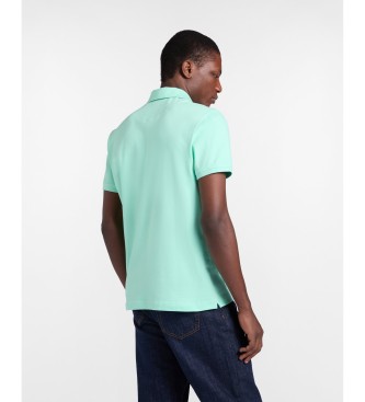 Harmont & Blaine Basic Stretch Pique Polo Turkis