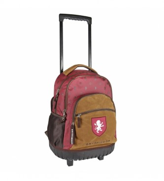 Cerdá Group Harry Potter Gryffindor Trolley Backpack maroon, brown