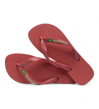 Havaianas Flip Flops Brasilien Logo rosa