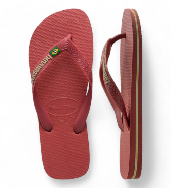 Havaianas Flip flops Brazil Logo pink
