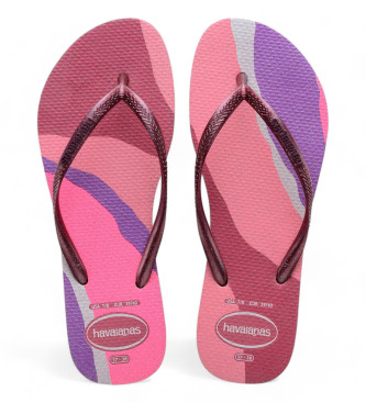 Havaianas Slim Palette Glow pink flip flops